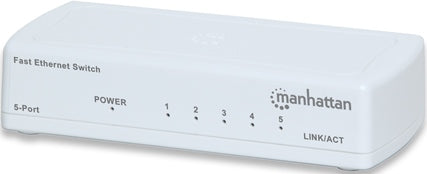 Manhattan 5 Port Fast Ethernet Switch