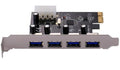 UniQue PCI-e x1 to 4x USB 3.0 Ports Card