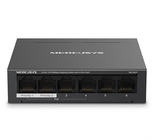 Mercusys MS106LP 6-Port Desktop Switch