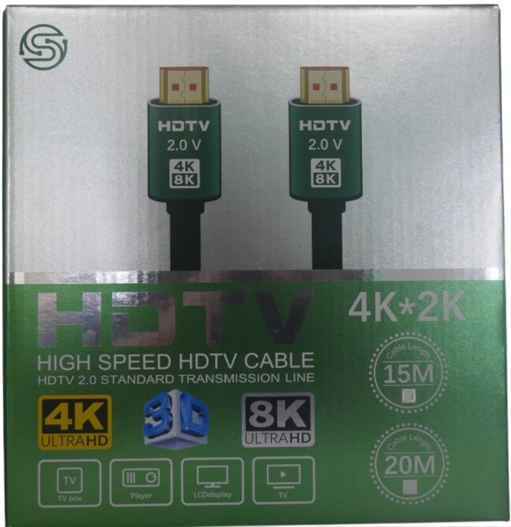 UniQue 4K 20 Meters Premium High Speed HDTV2.0 Cable
