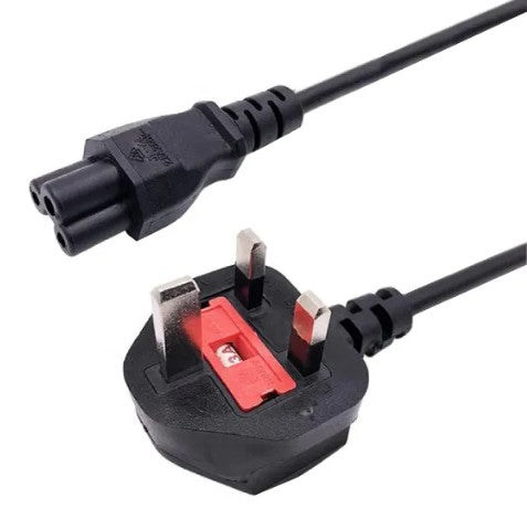 UniQue UK 3 pin Single Head 1.8M Power cable