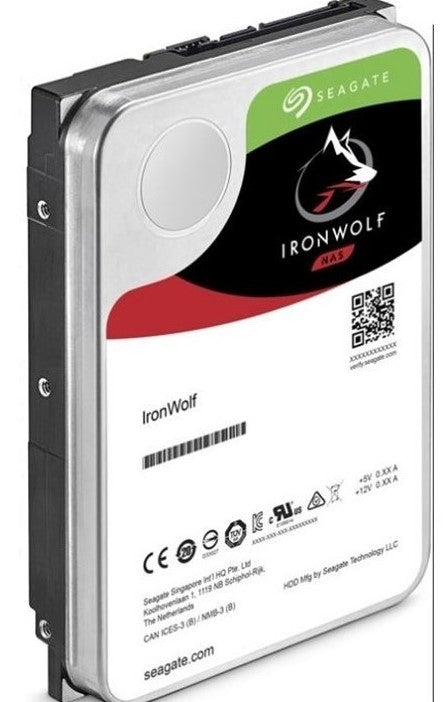 Seagate Ironwolf 8TB 3.5" Internal NAS Drives; SATA 6GB