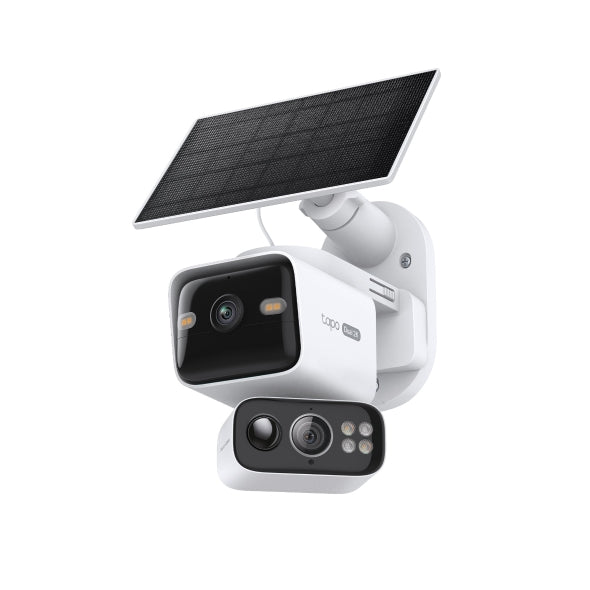 Tapo C645D Dual-Lens Solar Pan Tilt Security Camera Kit