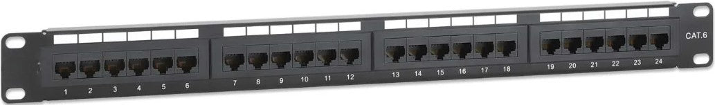 Netix 24 Port CAT6 FTP Patch Panel Rackmount