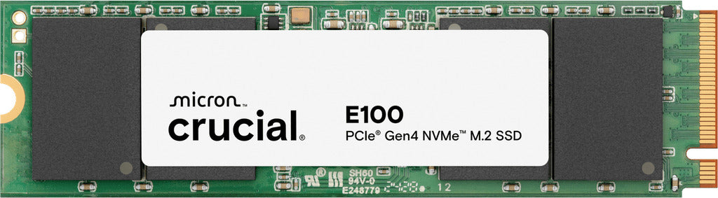 Crucial E100 1TB PCIe Gen4 NVMe M.2 SSD